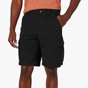 Amazon Essentials Men's Black Cargo Shorts